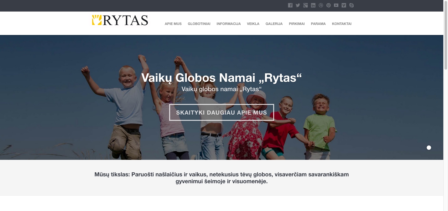 Vaikų Globos Namai „Rytas“